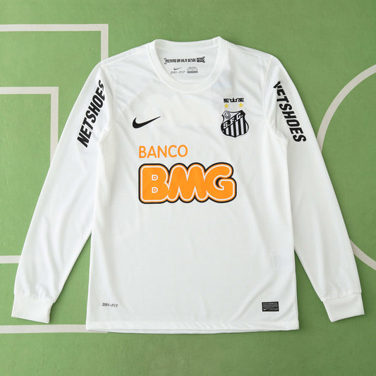 Santos FC 2013/14 Longsleeved Home Jersey - Retro Edition