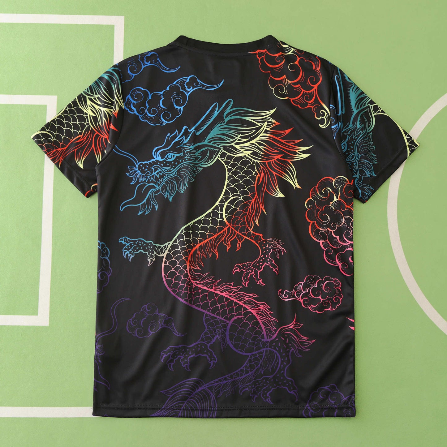 Real Madrid 2024/25 Rainbow Dragon Jersey - Special Edition (Black)