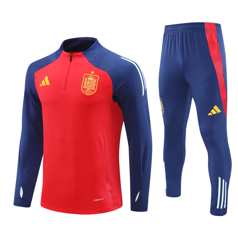Spain 2024/25 Training Tracksuit (Red)