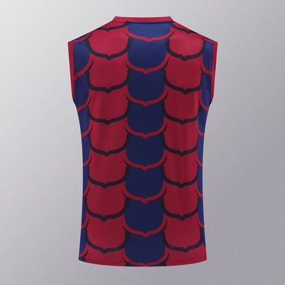 FC. Barcelona 2024/25 Training Vest Tracksuit (red 3)