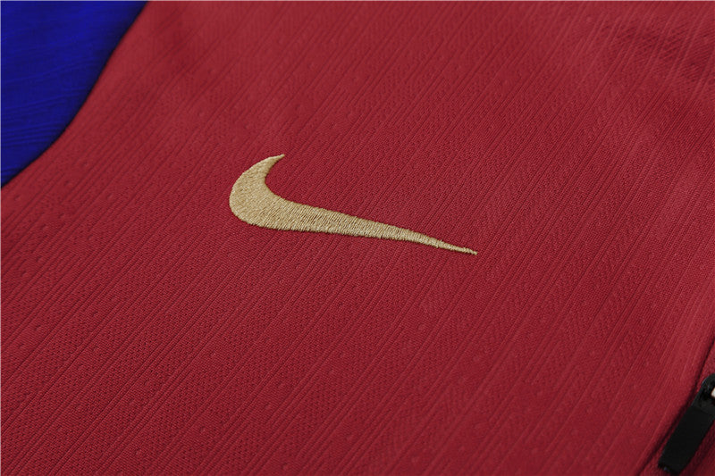 Barcelona 2024/25 Training Tracksuit (Red)