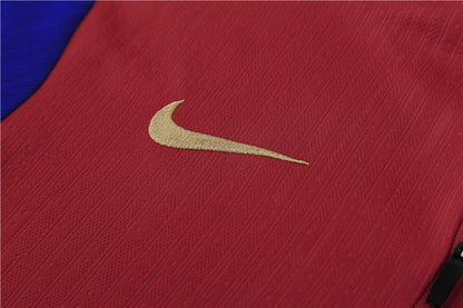 Barcelona 2024/25 Training Tracksuit (Red)