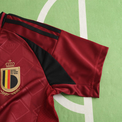 Belgium 2024/25 Home Kit - Fan Edition (Kids) - The Jersey Vault