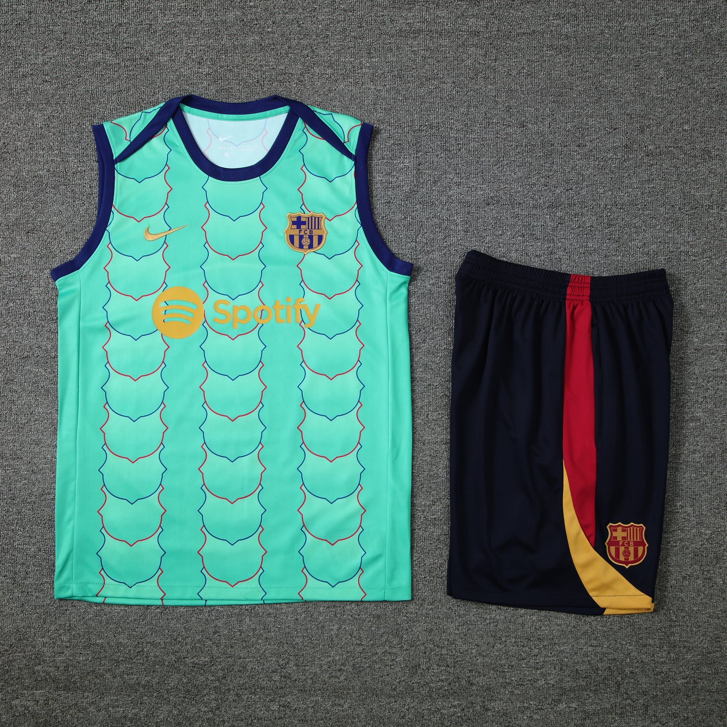 FC. Barcelona 2024/25 Training Vest Tracksuit (green)