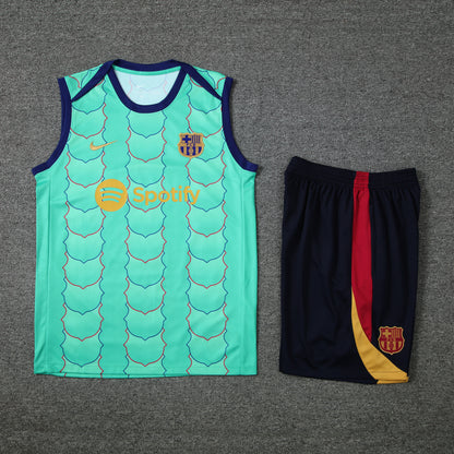 FC. Barcelona 2024/25 Training Vest Tracksuit (green)