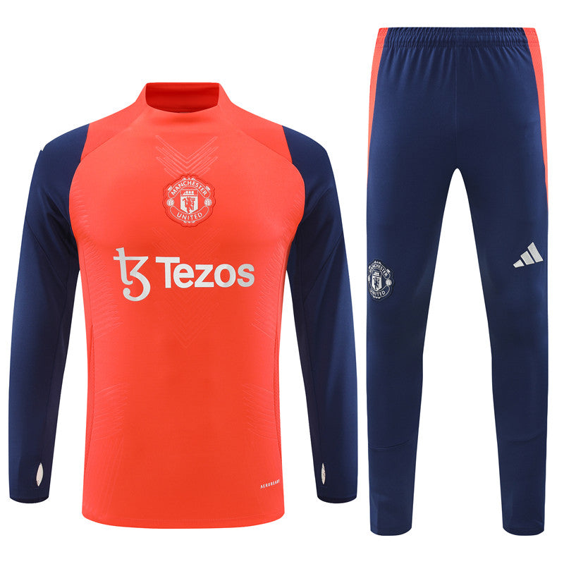 Manchester United 2024/25 Training Tracksuit (Red)