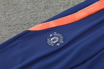 Manchester United 2024/25 Training Tracksuit (Orange)