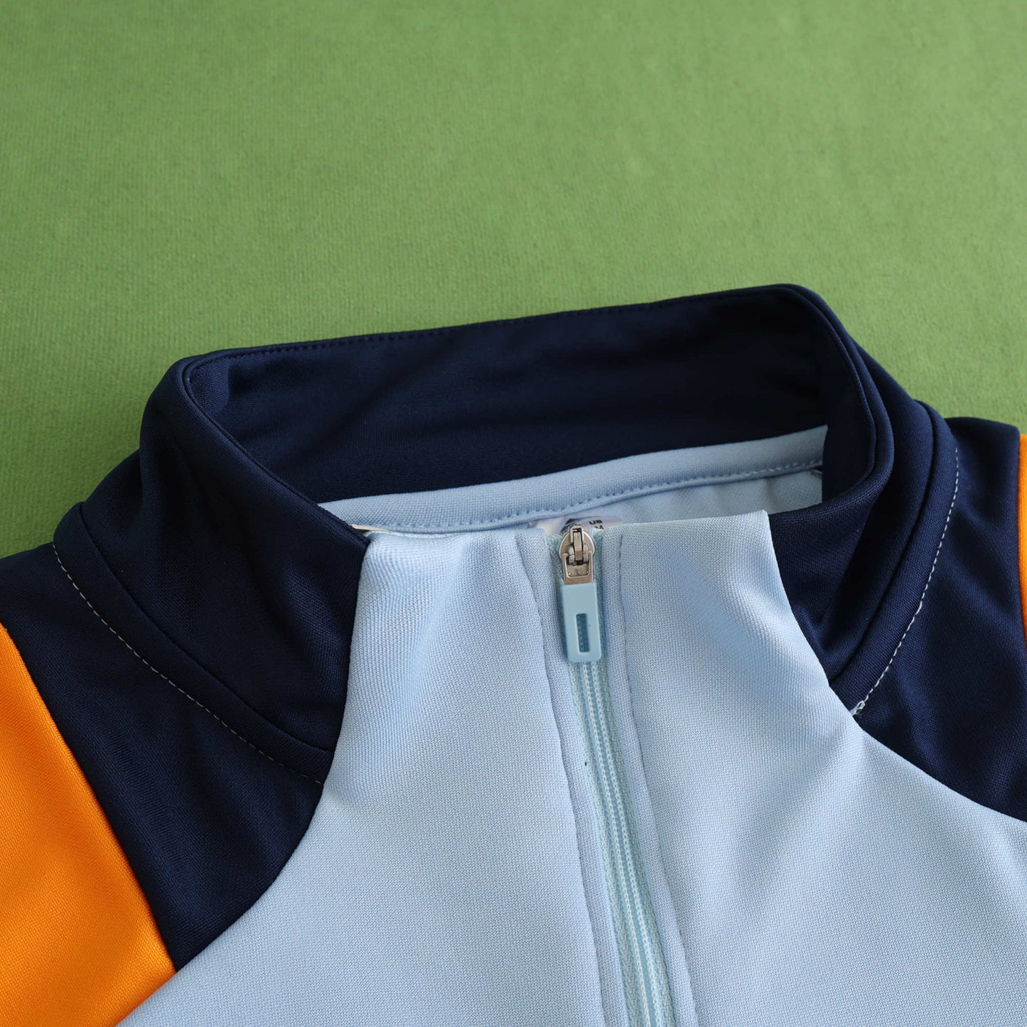 Real Madrid 2024/25 Training Tracksuit (White + Orange #3)