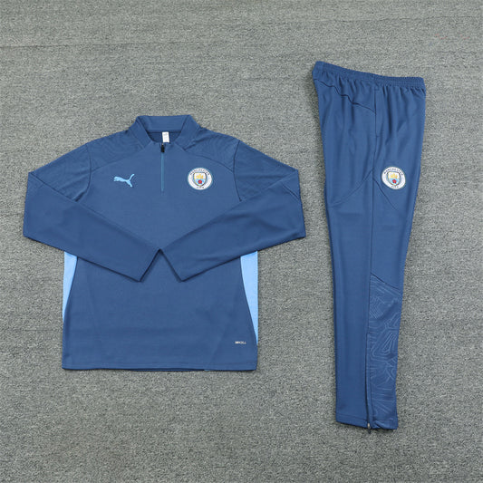 Manchester City 2024/25 Training Tracksuit (Navy)
