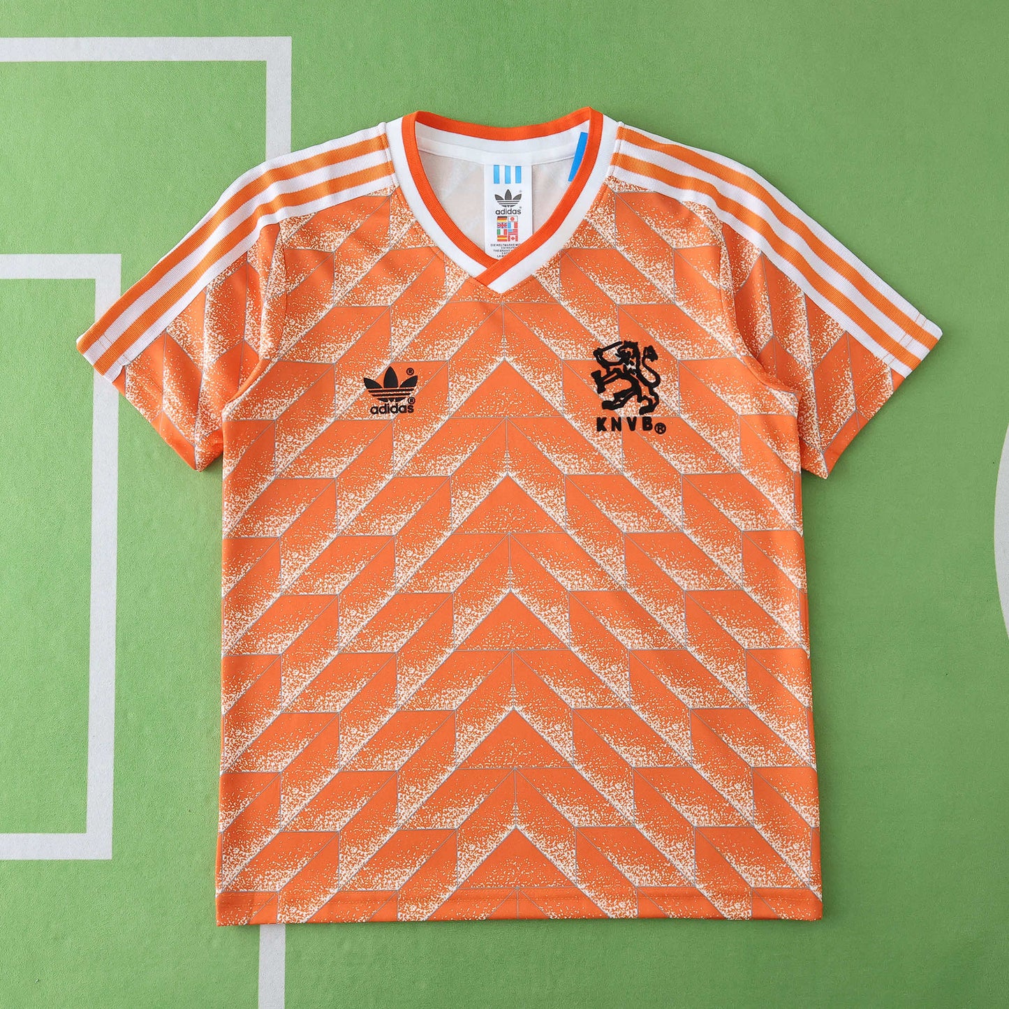 Netherlands 1988/89 Home Kit - Retro Edition (Kids) - The Jersey Vault