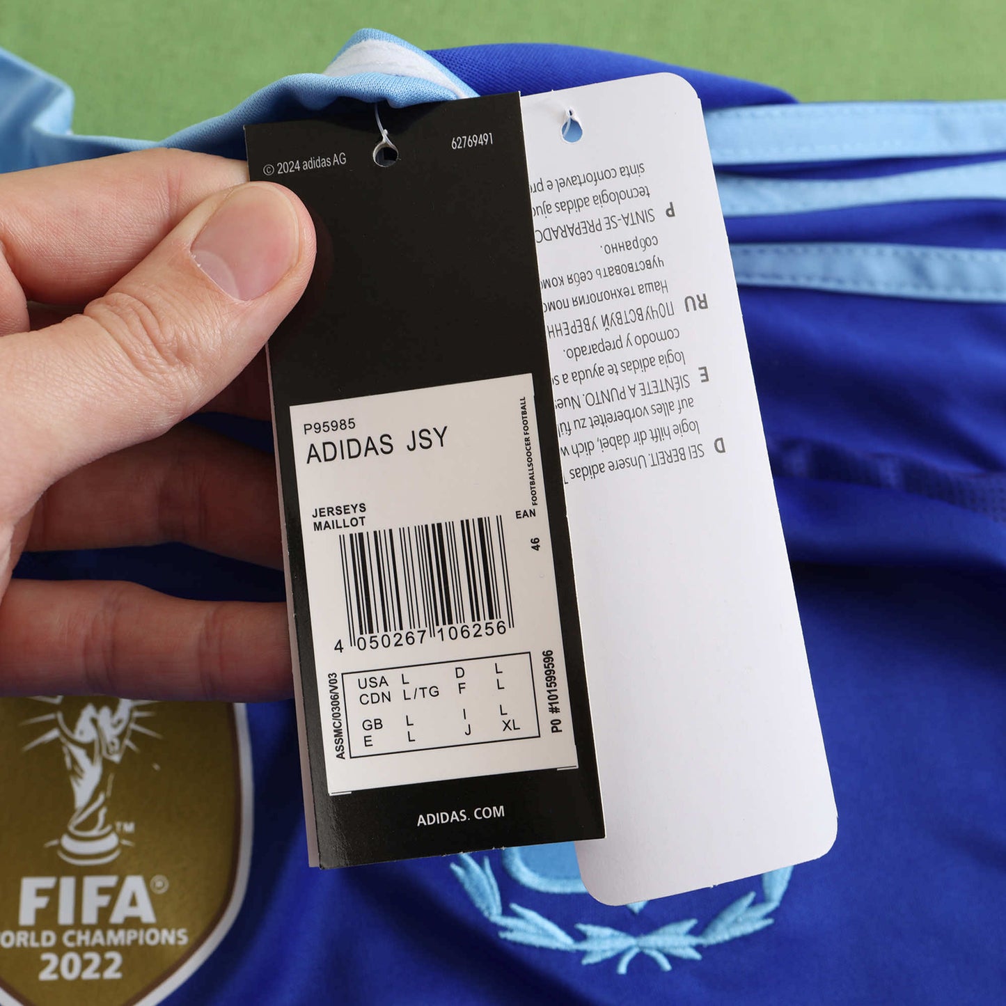 Argentina 2024/25 Away Jersey - Fan Edition