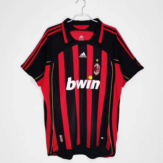 AC Milan 2006/07 Home Jersey - Retro Edition