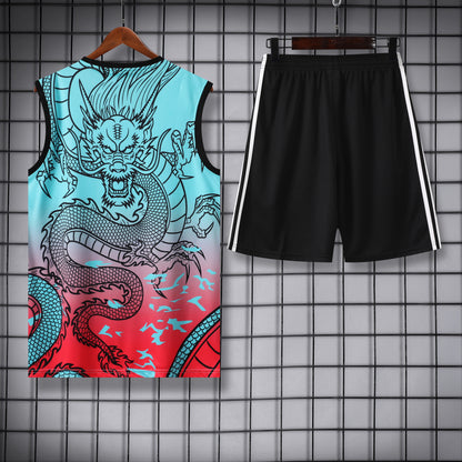 Real Madrid 2024/25 Training Vest Tracksuit (sunset dragon)
