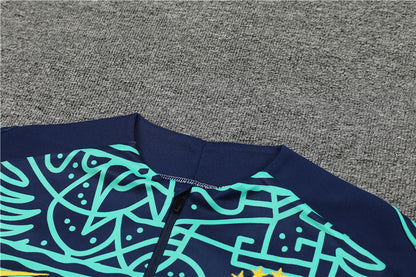 Brazil 2024/25 Training Tracksuit (Lake Blue)