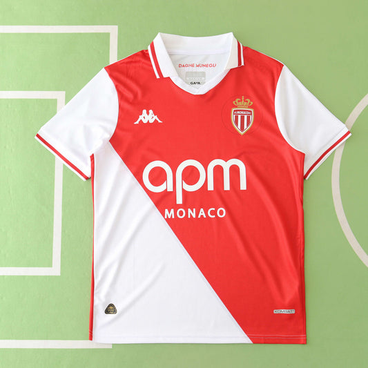 AS Monaco 2024/25 Home Jersey - Fan Edition