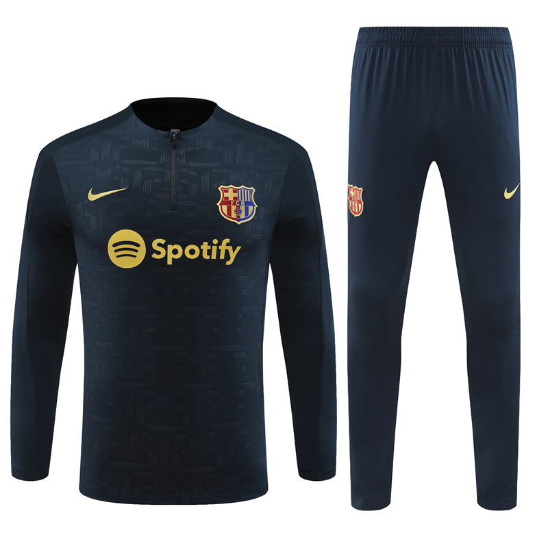 Barcelona 2024/25 Training Tracksuit (Navy)