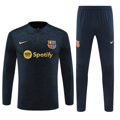 Barcelona 2024/25 Training Tracksuit (Navy)