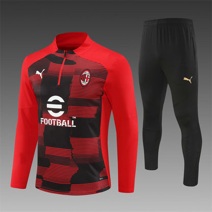AC Milan 2024/25 Training Tracksuit ( Red)