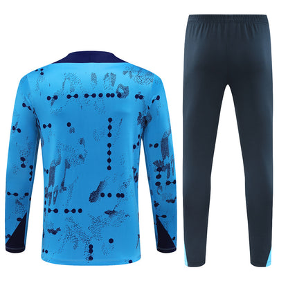 Chelsea 2024/25 Training Tracksuit (Blue Glitch)