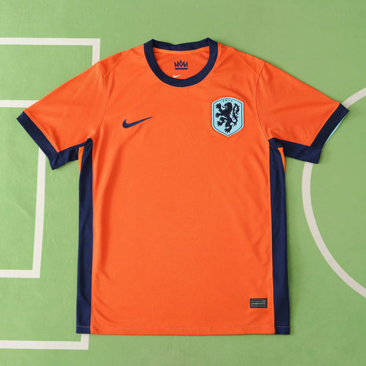 Netherlands 2024/25 Home Jersey - Fan Edition - The Jersey Vault
