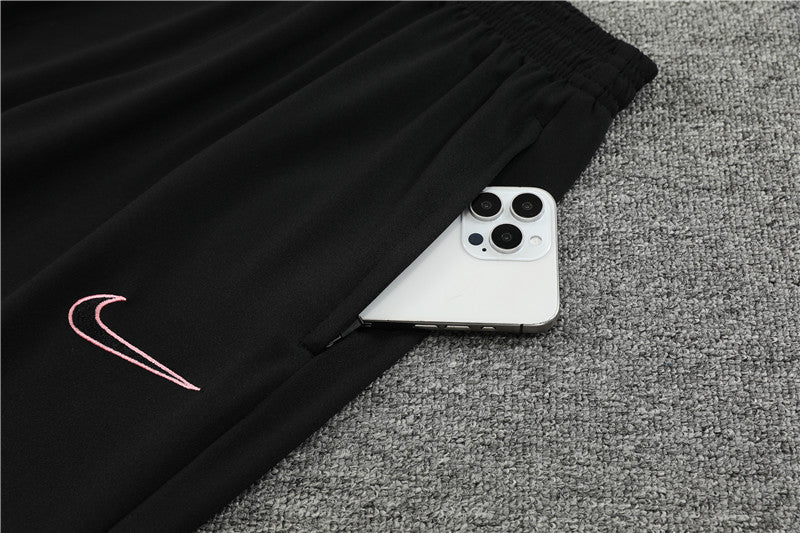 Paris Saint Germain 2024/25 Training Tracksuit ( Black + Pink)