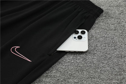 Paris Saint Germain 2024/25 Training Tracksuit ( Black + Pink)