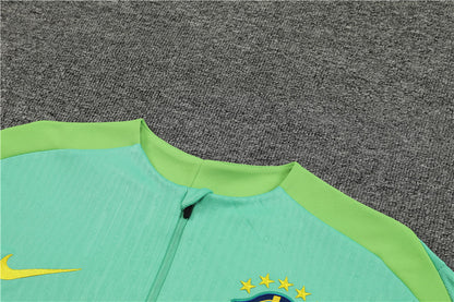 Brazil 2024/25 Training Tracksuit (Green)