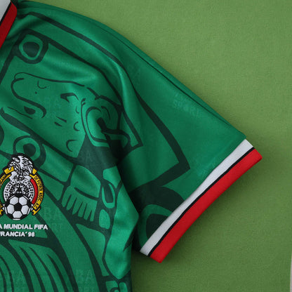 Mexico 1998/99 Home Kit - Retro Edition (Kids)