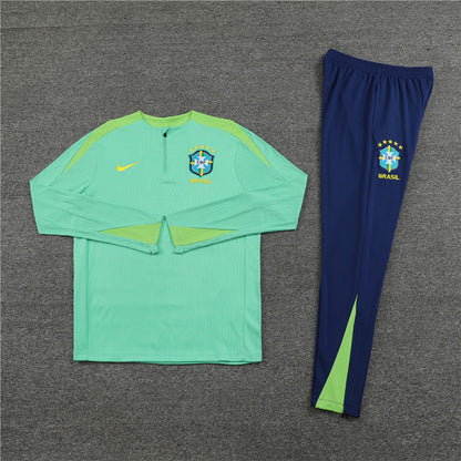 Brazil 2024/25 Training Tracksuit (Green)