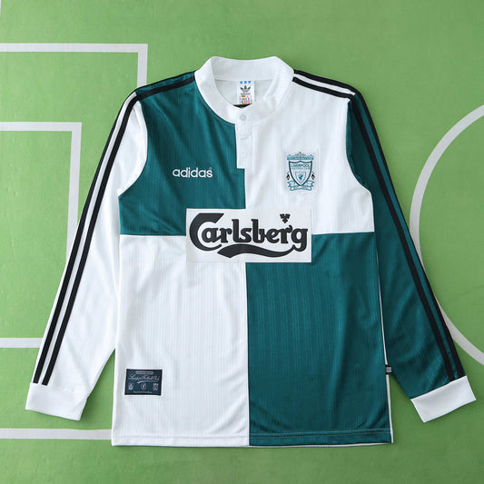 Liverpool 1995/96 Longsleeved Away Jersey - Retro Edition