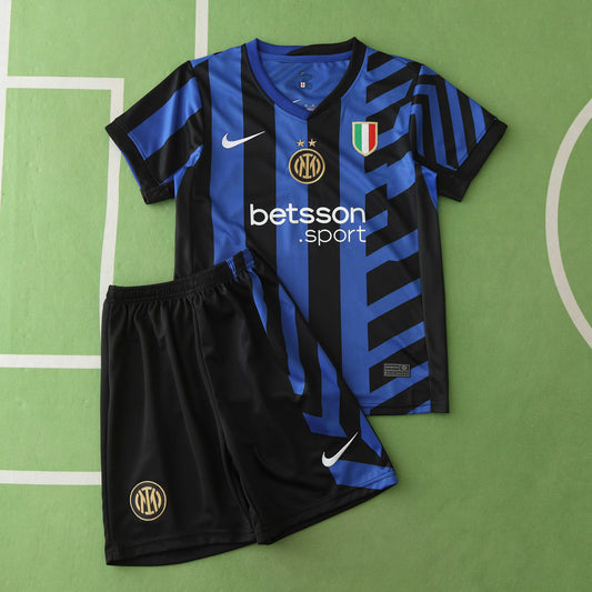 Inter Milan 2024/25 Home Kit - Fan Edition (Kids)