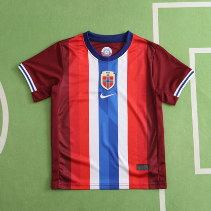 UEFA Norway 2024/25 Home Kit - Fan Edition (Kids)