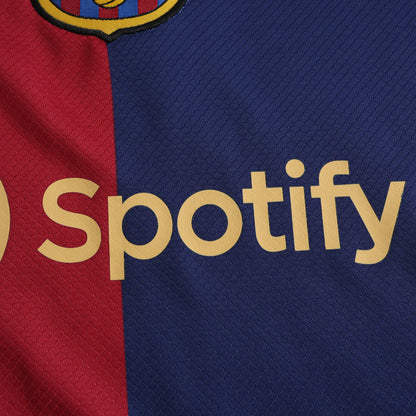 FC Barcelona 2024/25 Home Kit - Fan Edition (Kids) - The Jersey Vault