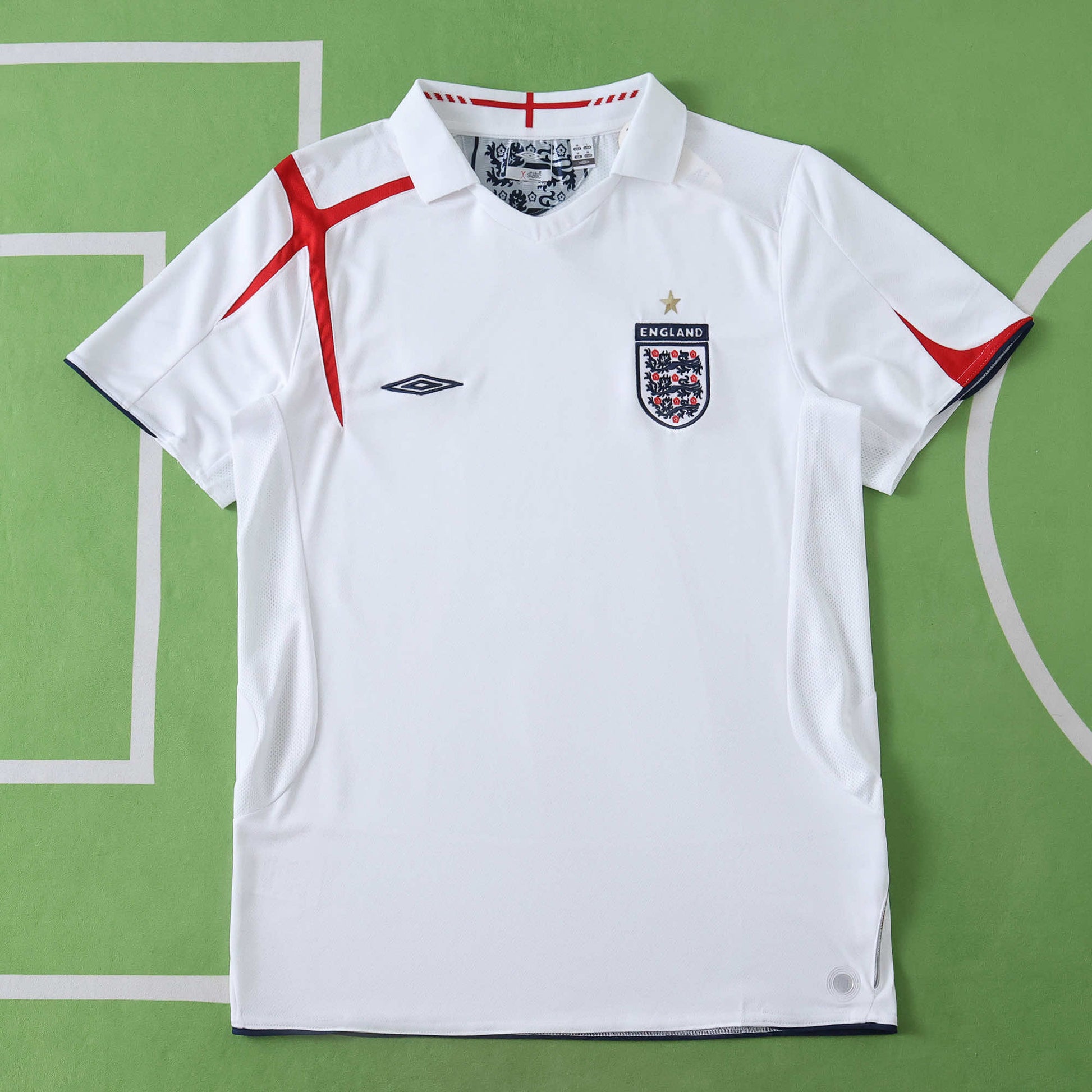 England 2006/07 Jersey - Retro Edition - The Jersey Vault