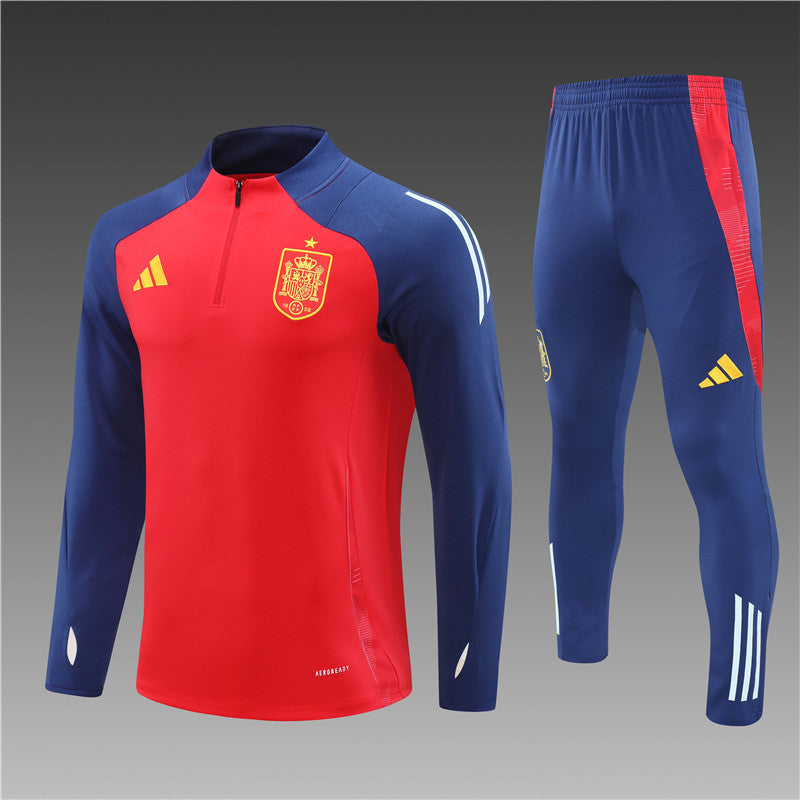 Spain 2024/25 Training Tracksuit (Red)