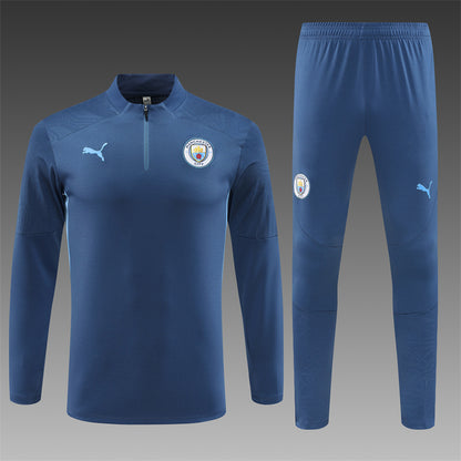 Manchester City 2024/25 Training Tracksuit (Navy)