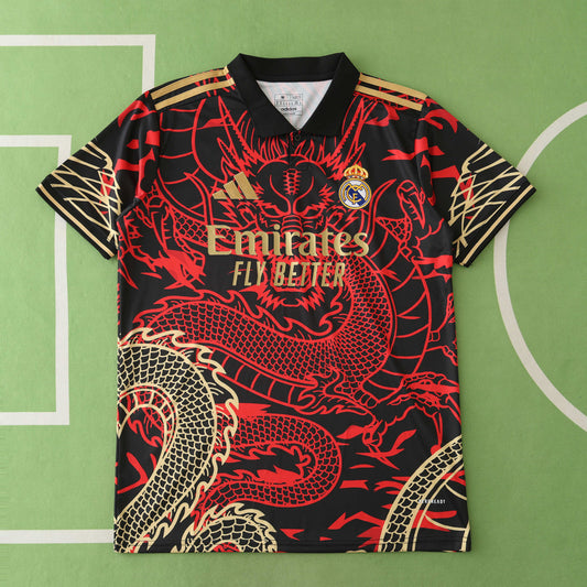 Real Madrid 2024/25 Ruby Dragon Jersey - Special Edition
