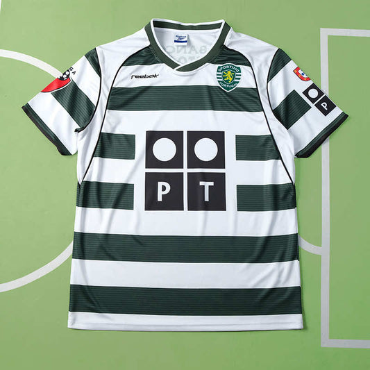 Sporting CP 2001/02 Home Jersey - Retro Edition