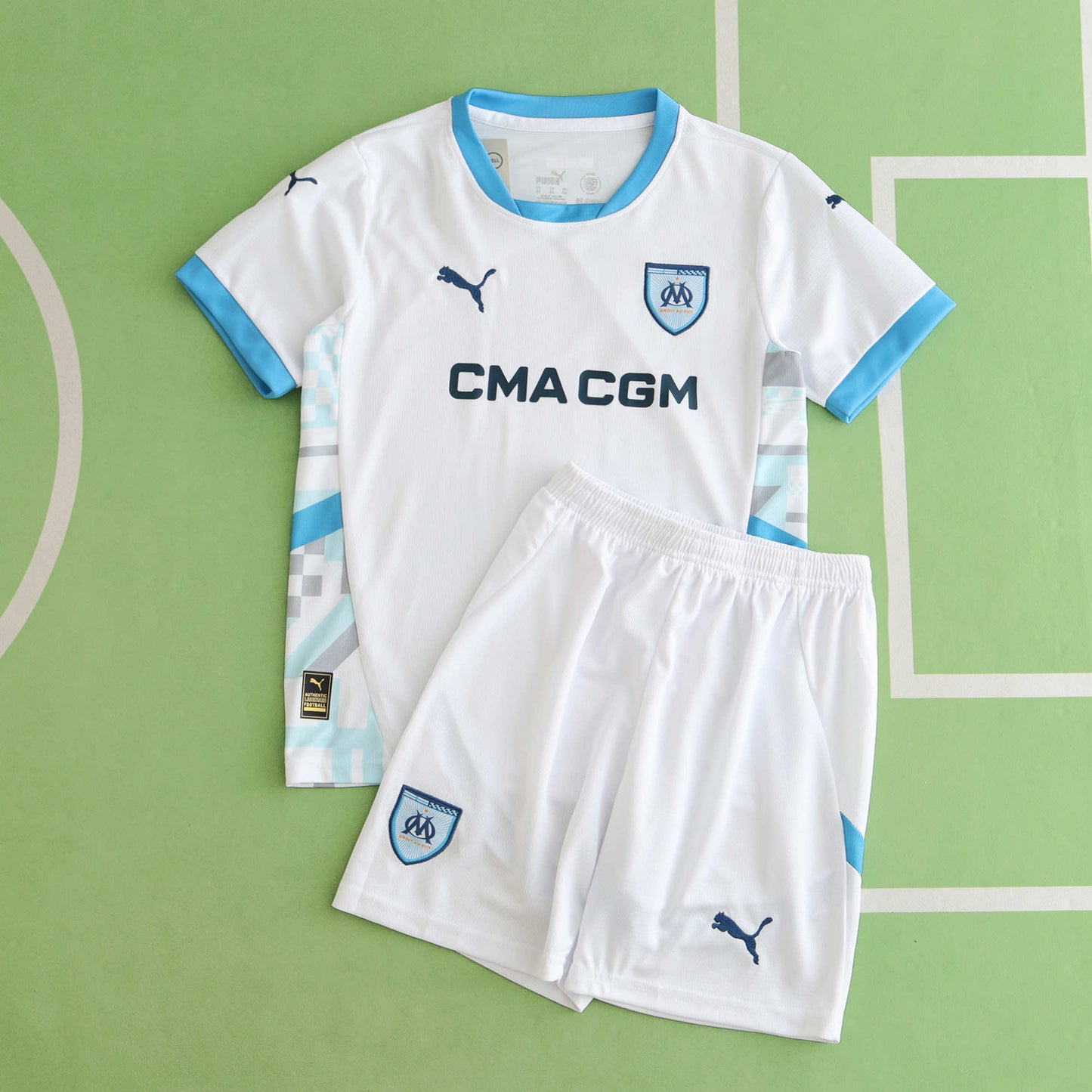 Marseille  2024/25 Home Jersey - Fan Edition (Kids)