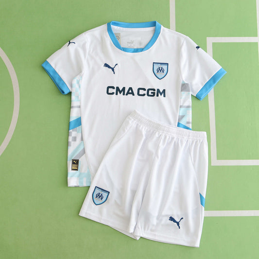 Marseille  2024/25 Home Jersey - Fan Edition (Kids)