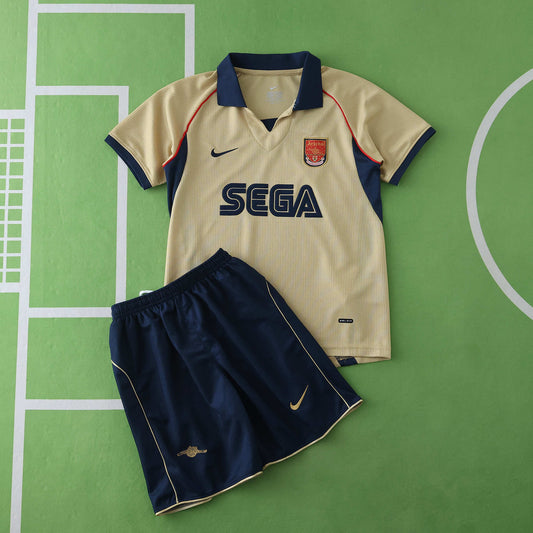 Arsenal 2001/02 Away Kit- Retro Edition (Kids)
