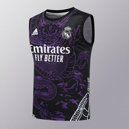 Real Madrid 2024/25 Training Vest Tracksuit (purple dragon)