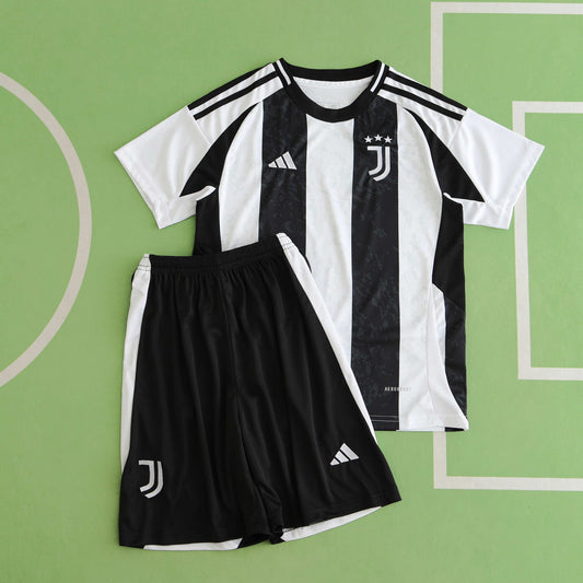 Juventus 2024/25 Home Kit - Fan Edition (Kids) - The Jersey Vault