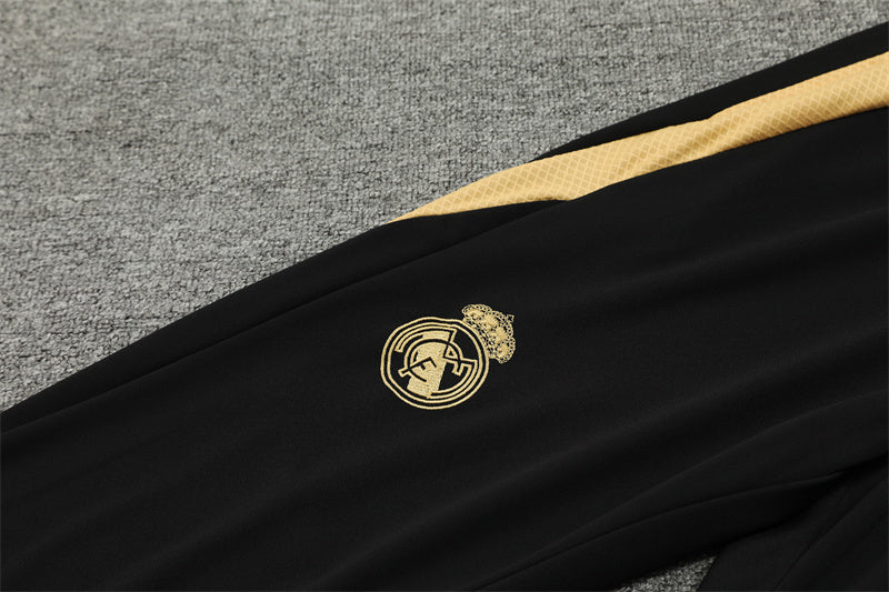 Real Madrid 2024/25 Training Tracksuit (Black)