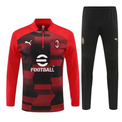 AC Milan 2024/25 Training Tracksuit ( Red)