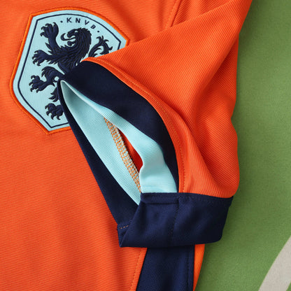 Netherlands 2024/25 Home Jersey - Fan Edition - The Jersey Vault