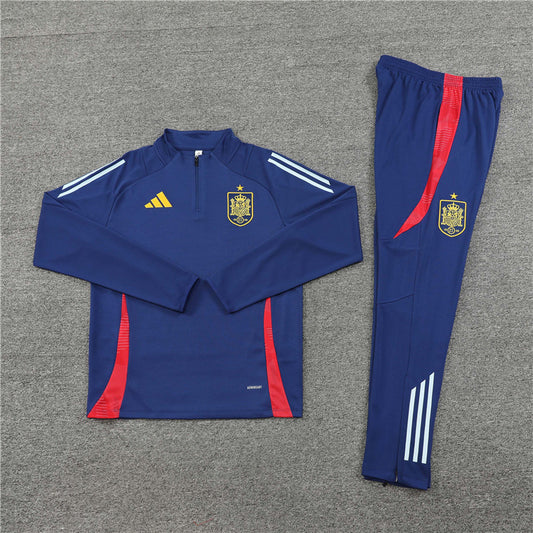 Spain 2024/25 Training Tracksuit (Navy)