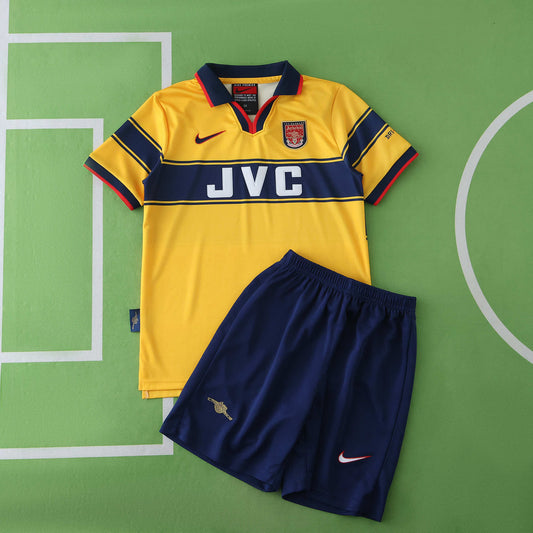 Arsenal 1997/98 Away Kit- Retro Edition (Kids)