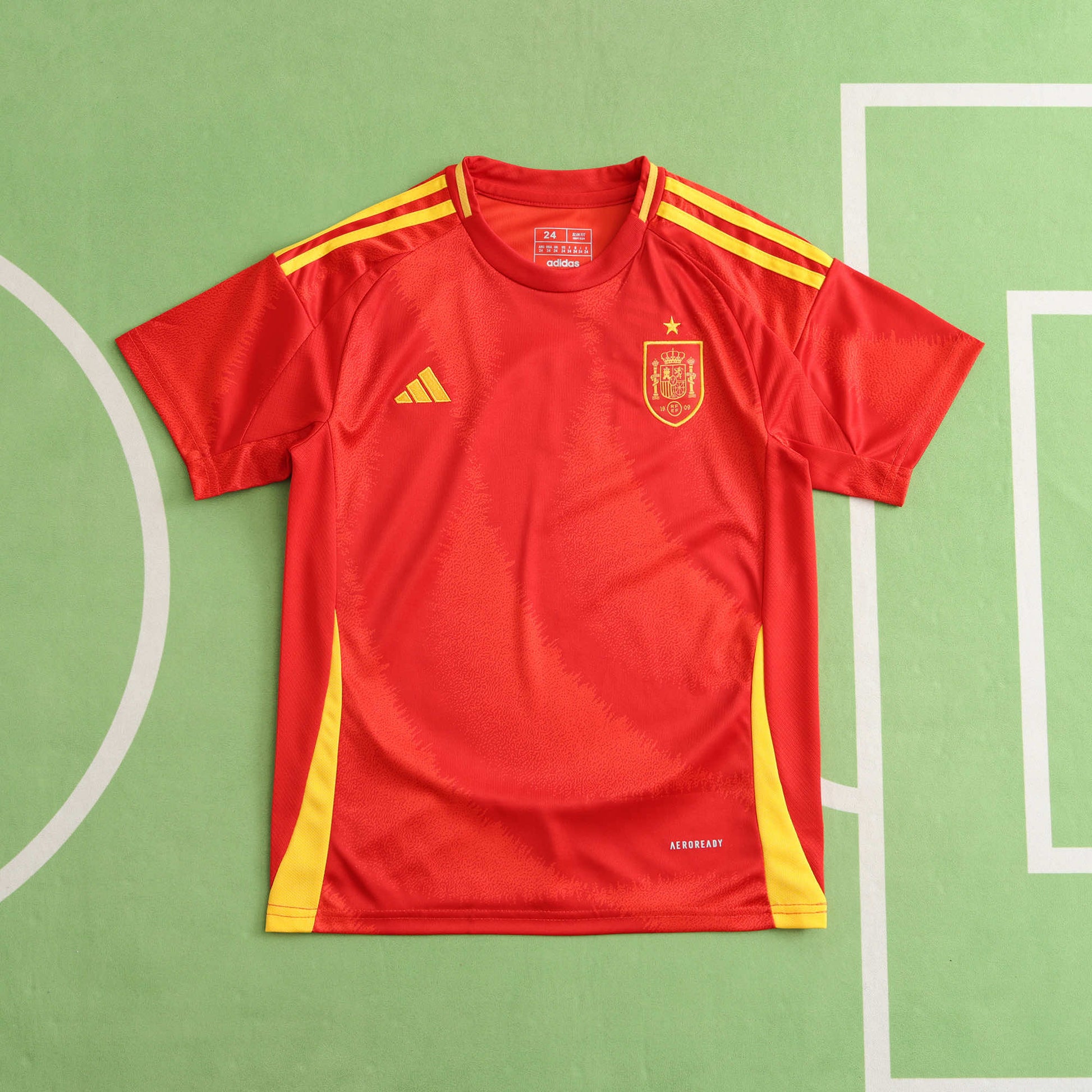 Spain 2024/25 Home Kit - Fan Edition (Kids) - The Jersey Vault