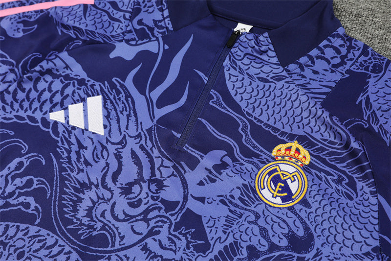 Real Madrid 2024/25 Training Tracksuit (Purple)